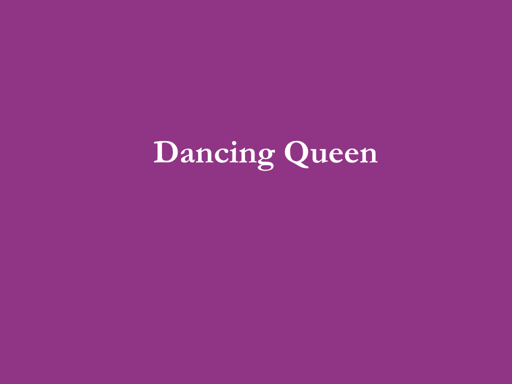 page 1 of Dancing Queen